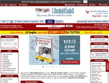 Tablet Screenshot of libreriadelsanto.it